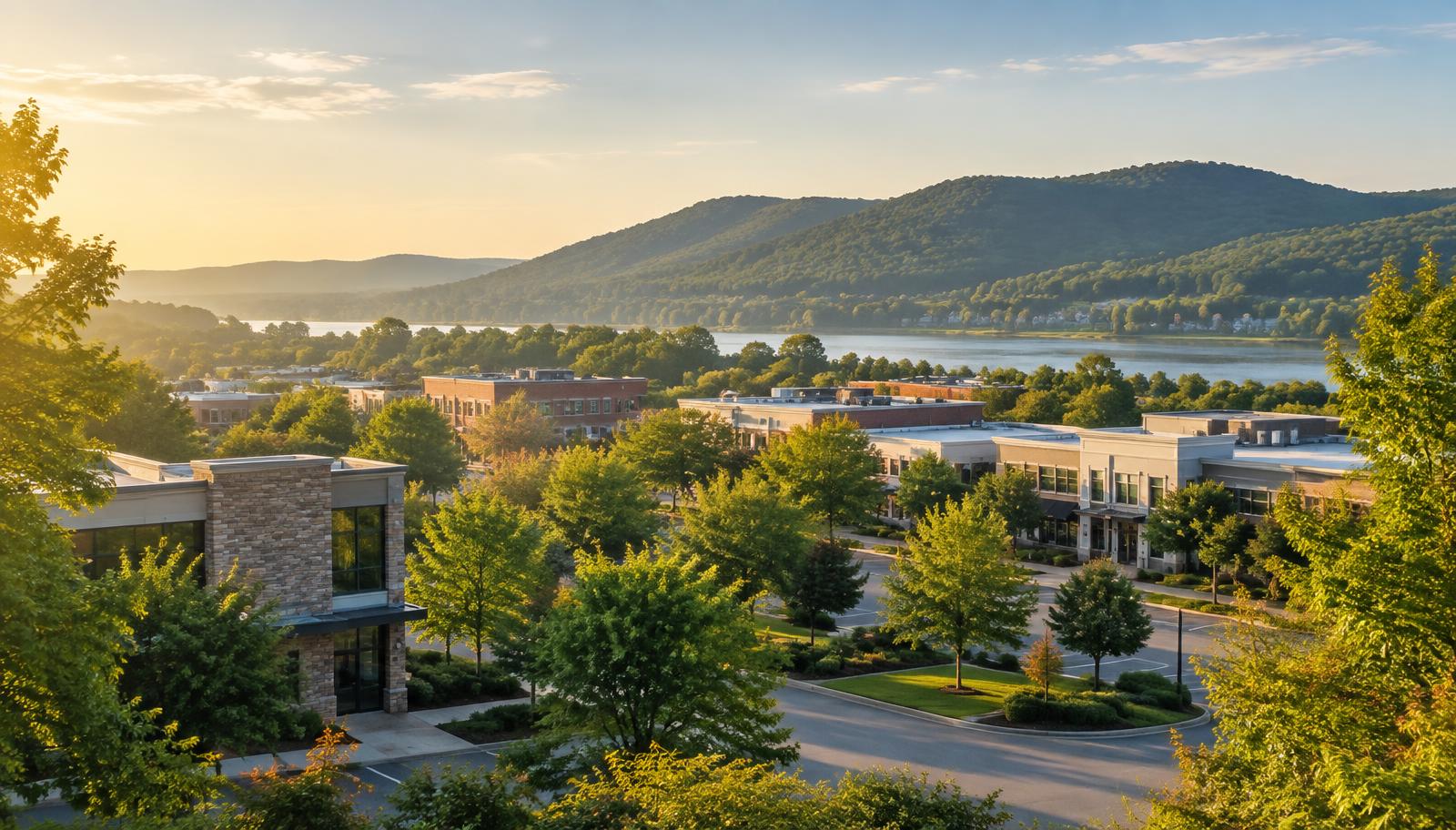 A leafy community in New York's Hudson Valley